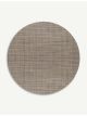 Basketweave round placemat 38 cm