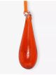 Organic Droplet Glass Christmas Decoration 10cm